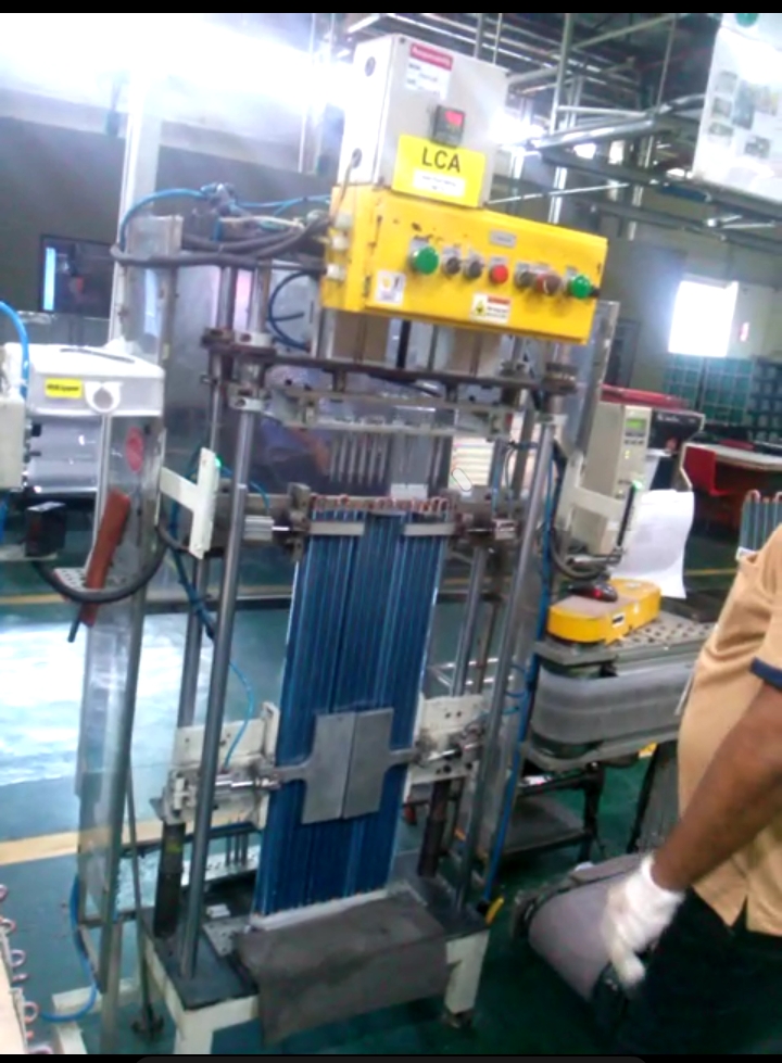 eva coil swaging machine